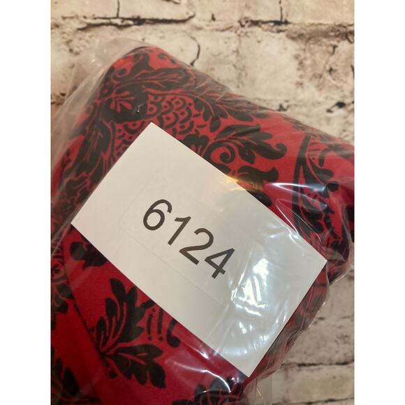 Soma Nightgown Womens Medium Red Jacquard Print Cotton Modal Stretch Pajamas - Picture 10 of 13